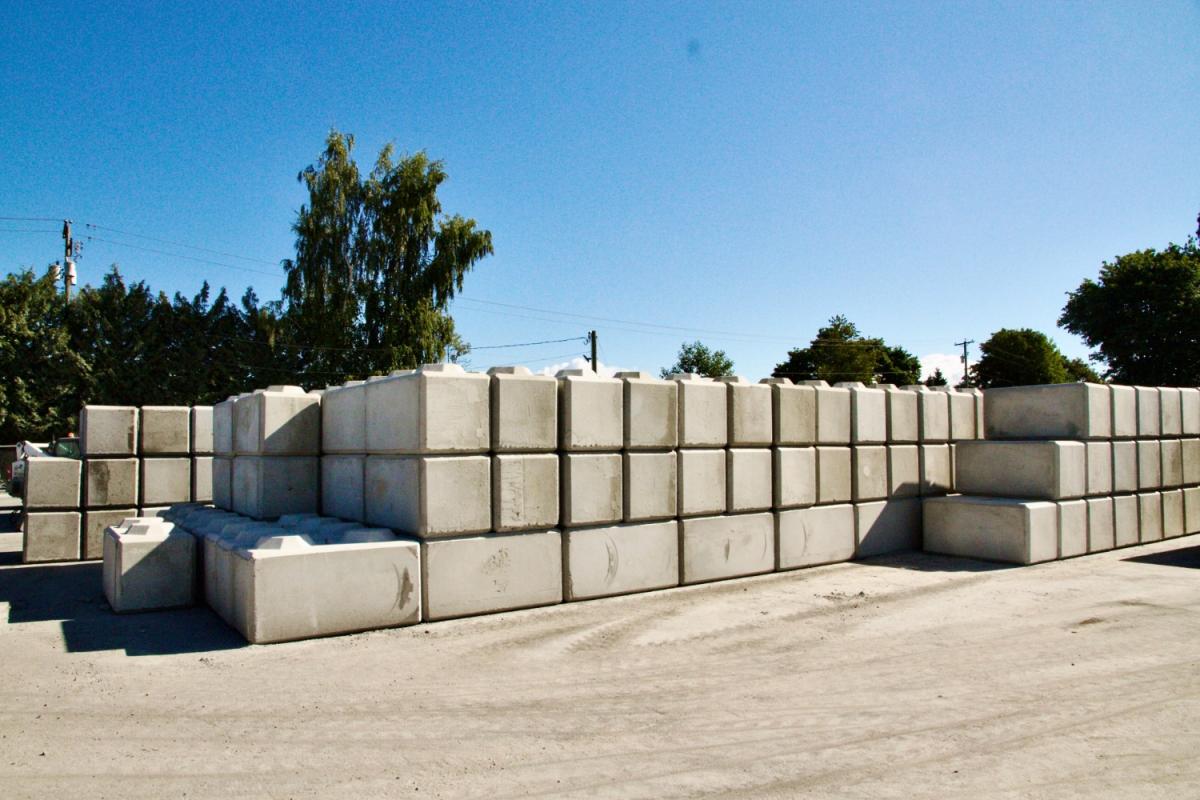 Concrete sales construction blocks